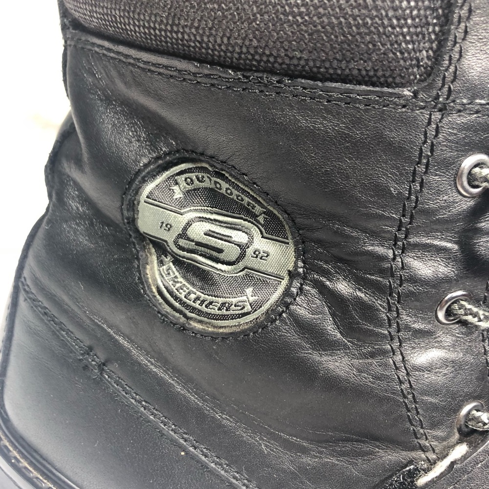 Vtg Skechers SKX 93927L Lace Up Combat Boots - Picture 2 of 8